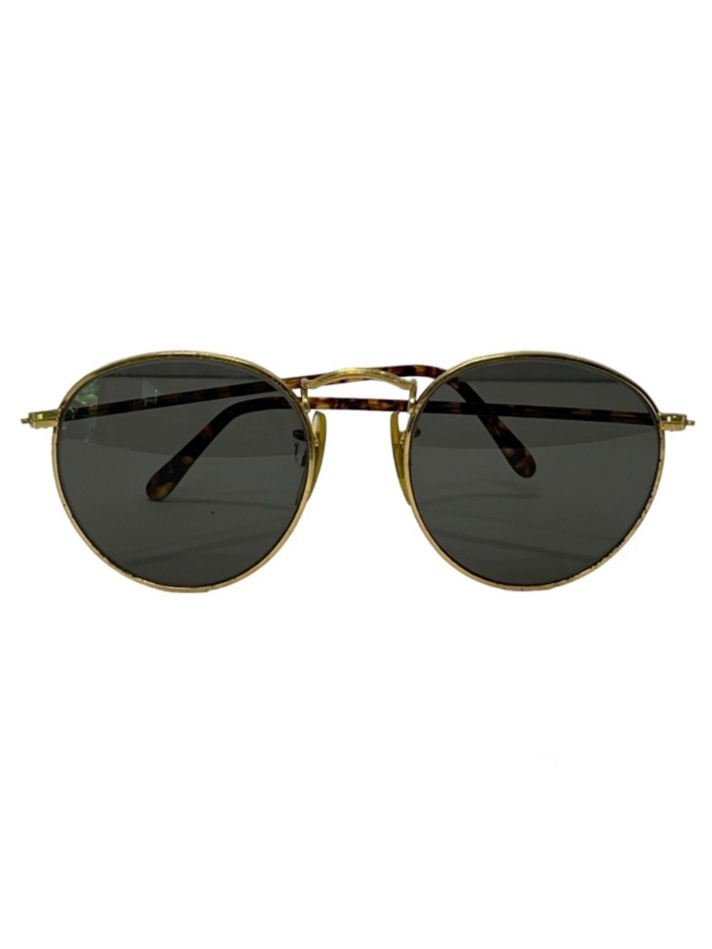 Vintage Ray-Ban USA Bausch & Lomb Willoby Sunglasses 50 20 Arista 140 Gold Framr